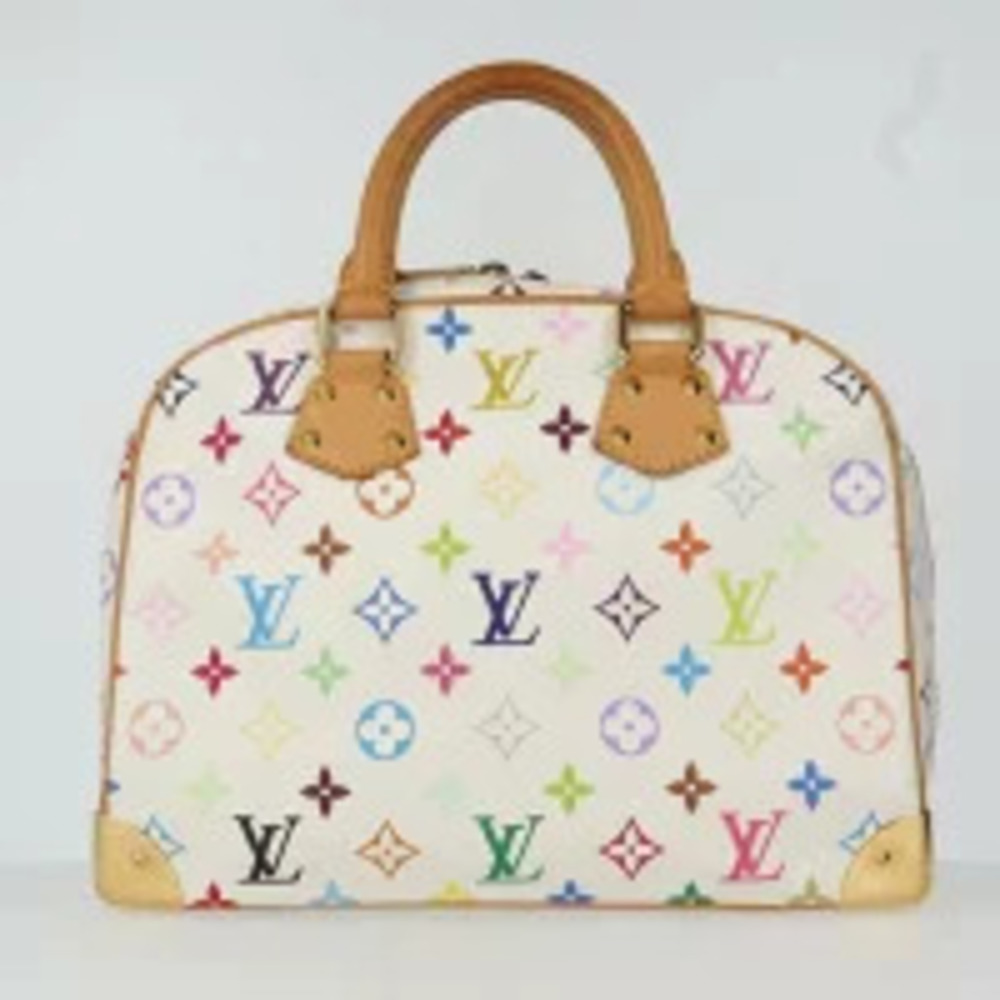 Louis Vuitton Trouville Multicolor Blanc White Handbag Monogram Multi White k - Picture 2 of 13